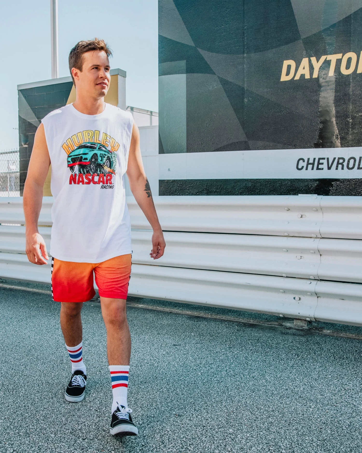 Phantom Eco Nascar Racetrack 18" Boardshort 2 Phantom Eco Nascar Racetrack 18" Boardshort - Image 2