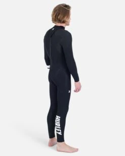Mens Advantage 4/3mm Back Zip Fullsuit 12 Mens Advantage 4/3mm Back Zip Fullsuit -HURLEY Sales MFS0000403 BLACK 04