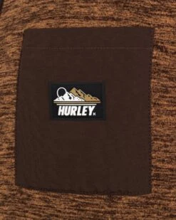 Woodland Burrrito Zip Jacket -HURLEY Sales MFT0011420 EARTHSTONE 03