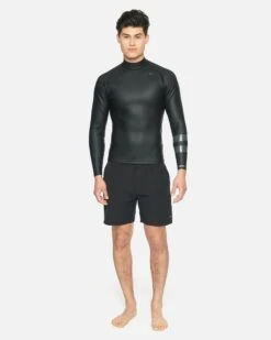 HURLEY Advantage Plus 1.5mm Windskin Jacket -HURLEY Sales ck5287 black 5 vv3