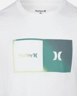 Essential Double Up Short Sleeve Graphic Tee -HURLEY Sales hfa23vmt 07637 white 3