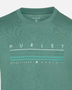 Essential Grade Short Sleeve Graphic Tee -HURLEY Sales hfa23vmt 07638 deep mojito 3