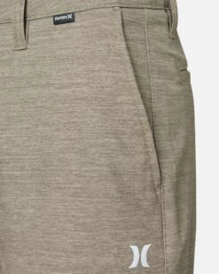 Essential Heather Hybrid Walkshort -HURLEY Sales hsp22vmb 03967 khaki olive 3
