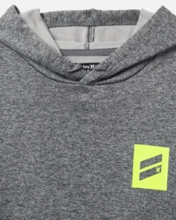 Exist Bootcamp French Terry Pullover Hoodie -HURLEY Sales hsp23vmp 06409 grey black 3