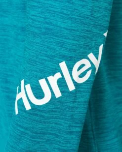 Essential One And Only Long Sleeve Rashguard -HURLEY Sales hsp23vms 06352 teal 3