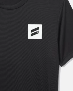 Exist Bootcamp Breathe Mesh Short Sleeve Performance Tee -HURLEY Sales hsp23vmt 06411 black 3