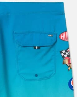 PHANTOM-ECO NASCAR FLAMES 18" BOARDSHORT -HURLEY Sales mbs0011620 arctic neon 3