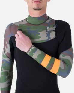 MENS PLUS PRINTED 3/2MM FULLSUIT -HURLEY Sales mfs0012322 staplecamo 05