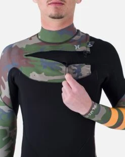 MENS PLUS PRINTED 3/2MM FULLSUIT -HURLEY Sales mfs0012322 staplecamo 06