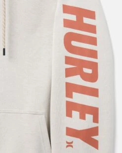 Acadia Heat Pullover Hoodie -HURLEY Sales mft0010670 bone 3