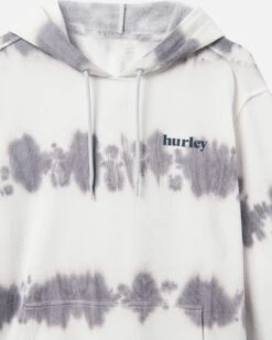Lowers Tiedye Fleece Pullover Hoodie -HURLEY Sales mft0010800 light astroid 3