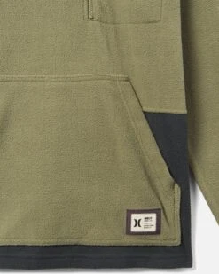 Capetown Windchill Crew Top -HURLEY Sales mft0010890 olive 3