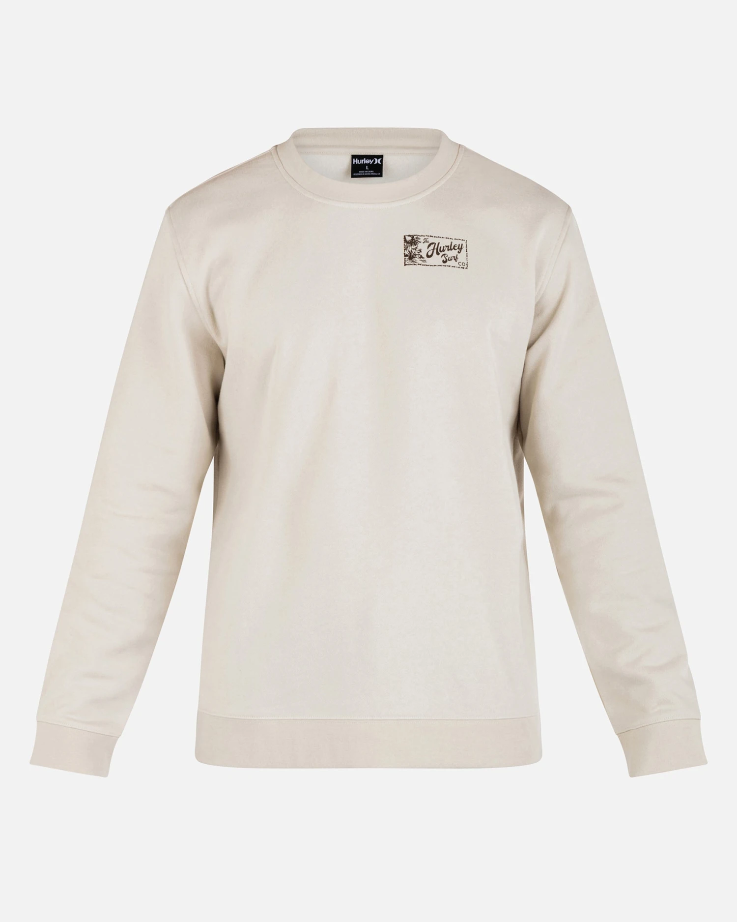 HUT LIFE FLEECE CREW 1 HUT LIFE FLEECE CREW