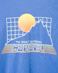 Everyday Explore The Great Outdoors Long Sleeve -HURLEY Sales mts0032720 deep aqua 3