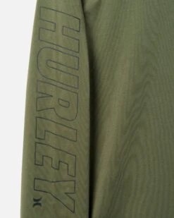Everyday Explore Happy Sun Guy Long Sleeve -HURLEY Sales mts0033940 olive 3