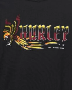 Everyday Pirate Parrot T-Shirt -HURLEY Sales mts0033950 black 3