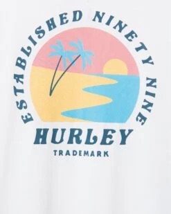 Everyday Recycled Sunrise T-Shirt -HURLEY Sales mts0033970 white 3