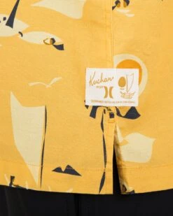 Nick Kuchar Rincon Short Sleeve Shirt -HURLEY Sales mvs0005740 true gold 3